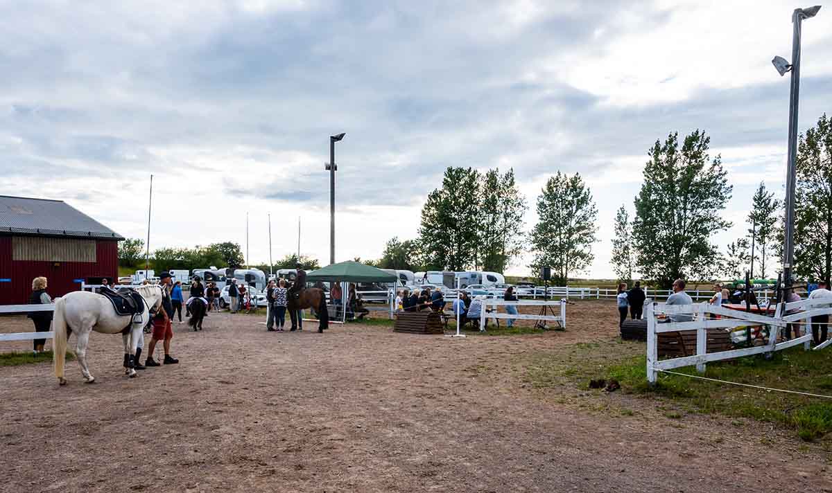 Viarps Tävling ute