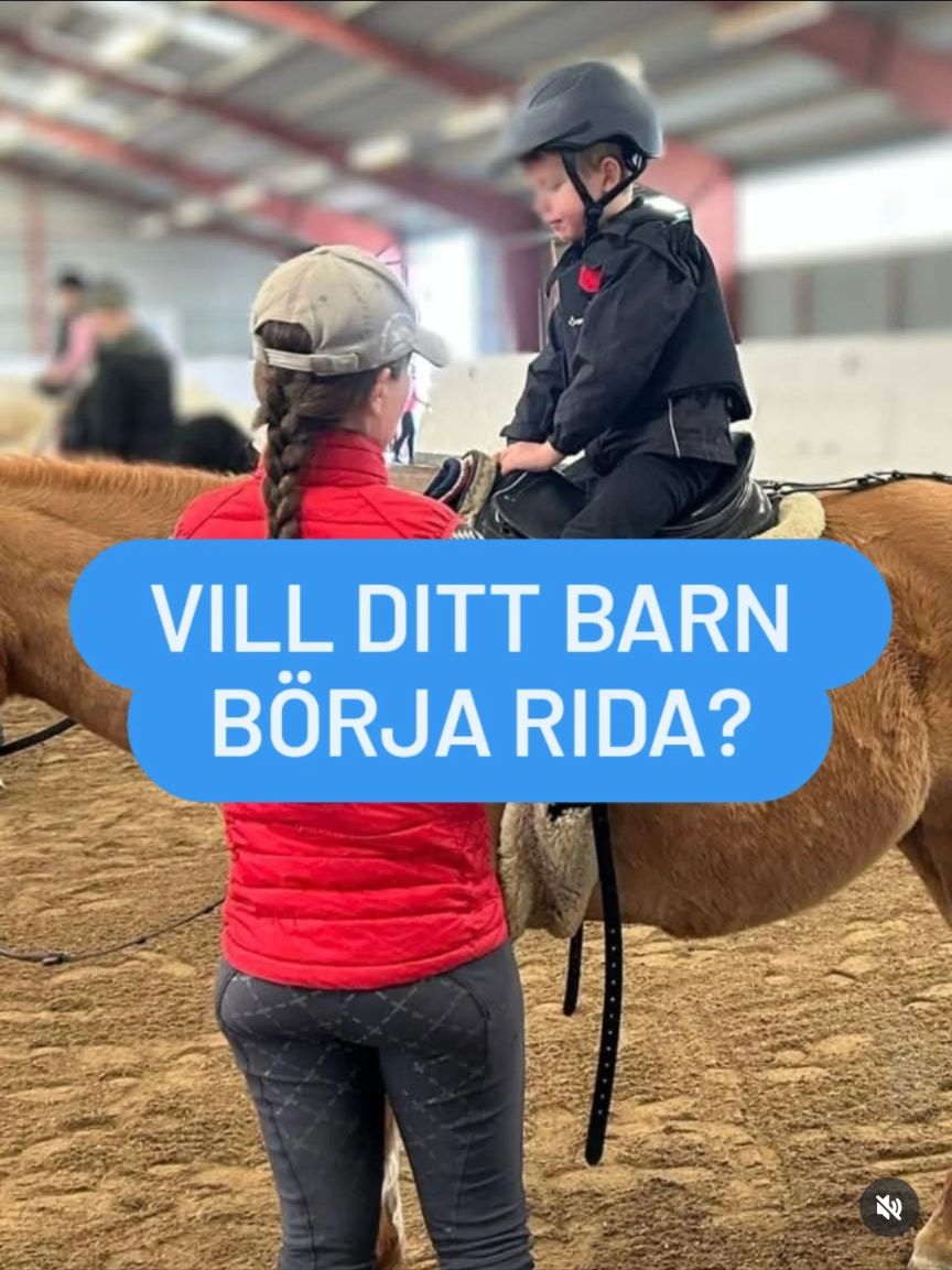 Vill ditt barn börja rida?